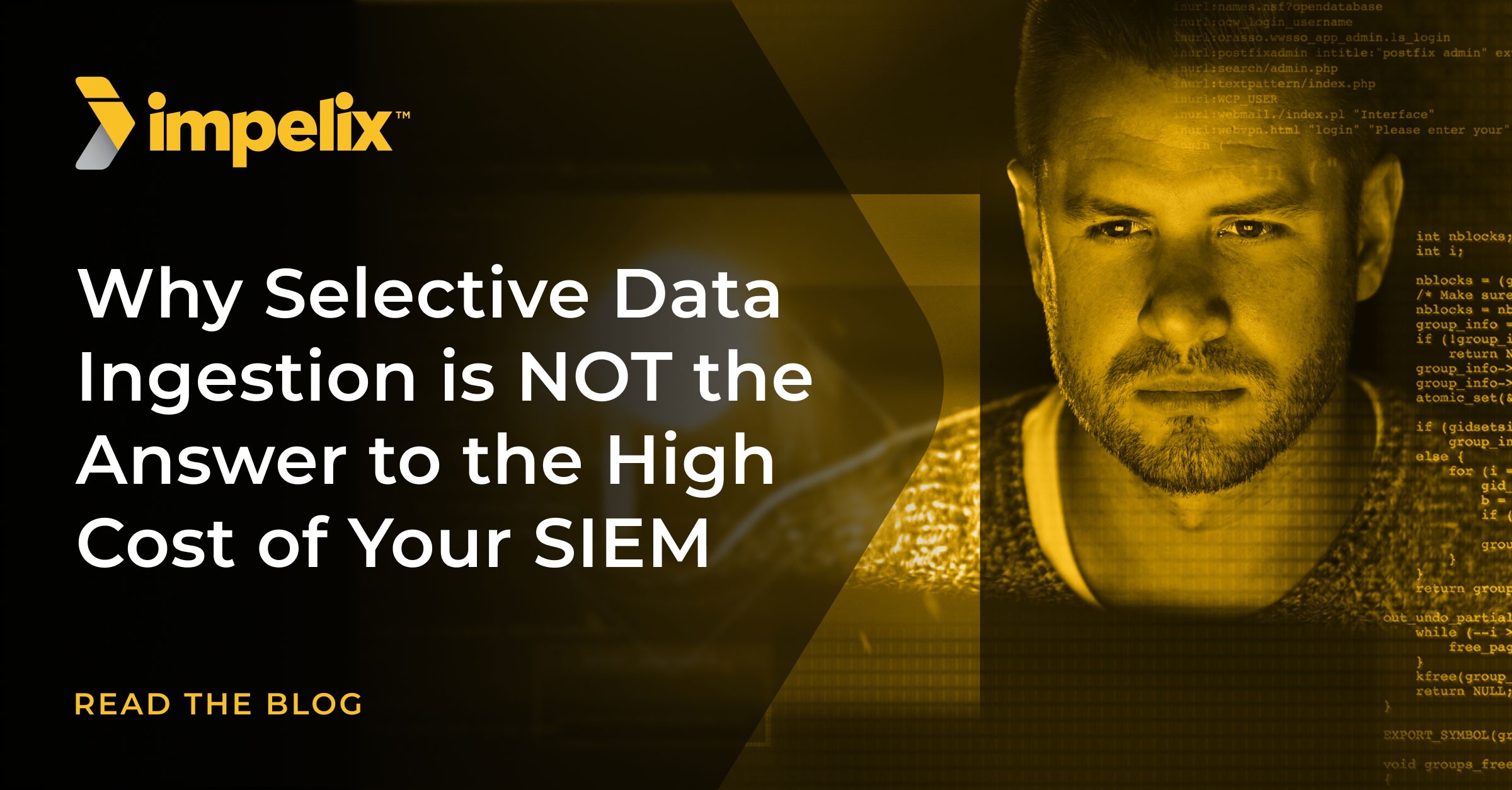 Why Selective Data Ingestion is NOT the Answer to the High Cost of Your SIEM